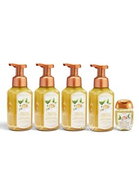 4X Bath & Body Works SWEET TEA & LEMONADE Foaming Hand Soap 8.75 fl oz Set